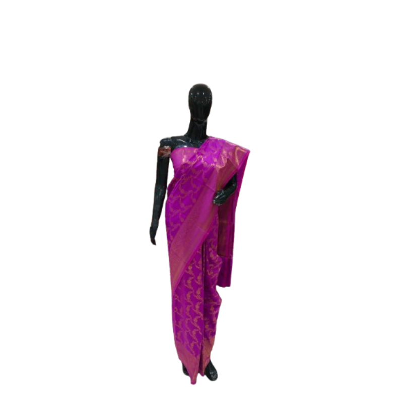 Taskeen + Banarasi + FANCY SILK SAREE JAAL + SINGLE + buy