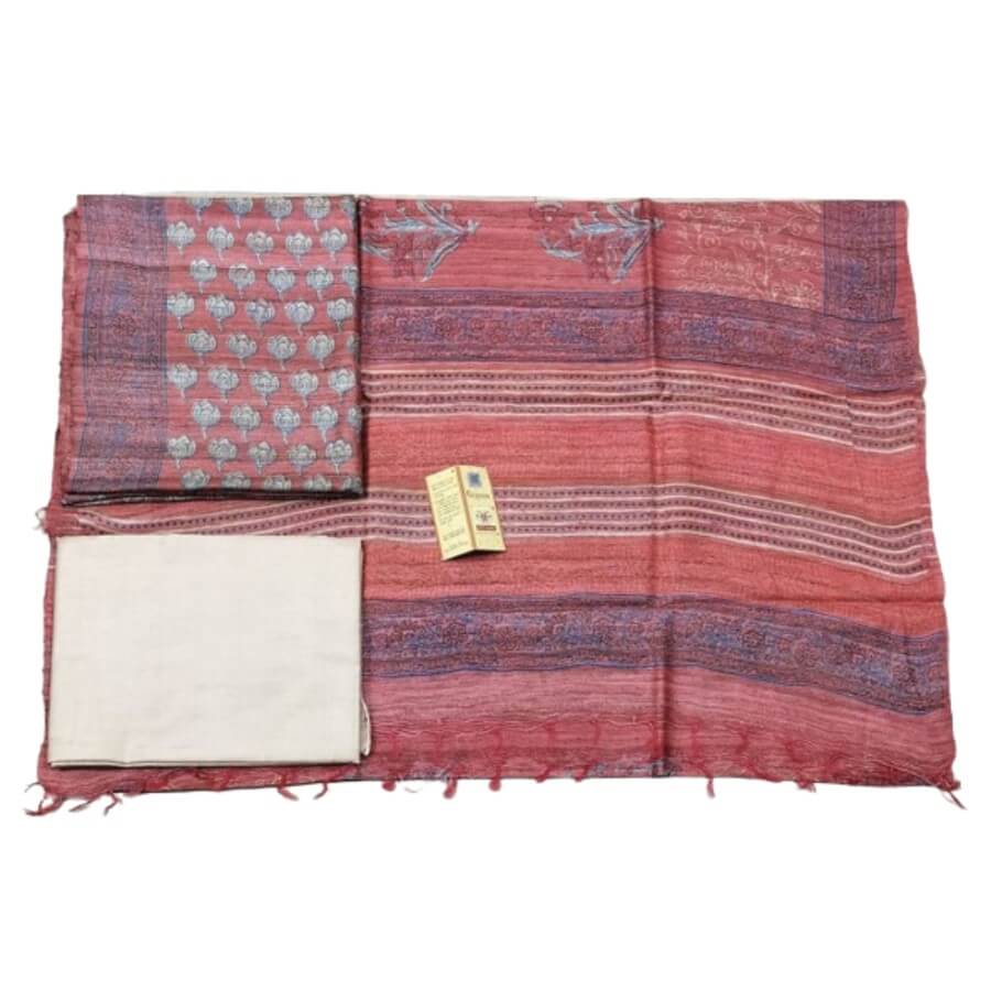 Taskeen + Bhagalpuri + TUSSAR ZOYA ONION BEIGE BLUE + ONION BEIGE BLUE + buy
