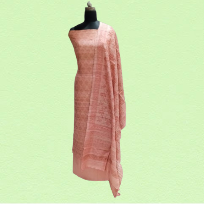 Taskeen + Bhagalpuri + TUSSAR GHICCHA SILK SUIT + SINGLE + buy