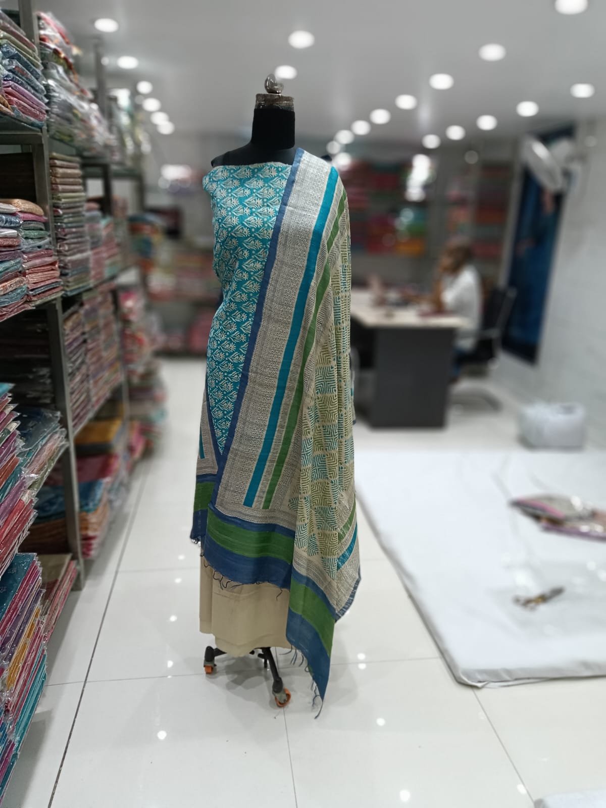 Taskeen + Bhagalpuri + TUSSAR GHICCHA SILK + MULTI + buy